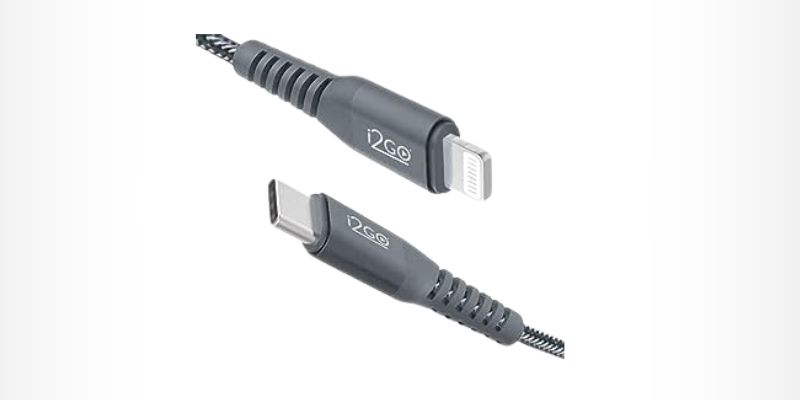 4. Cabo IPhone/Lightning + USB-C - I2GO
