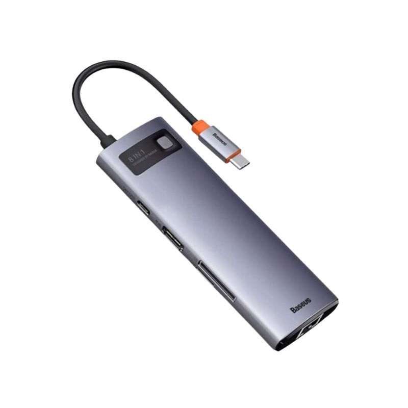  Adaptador hub USB-C 8 em 1 - Baseus