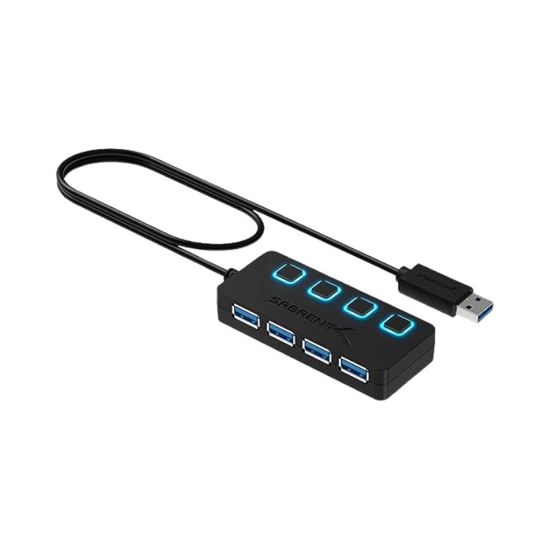 Hub USB 3.0 de 4 portas - Sabrent